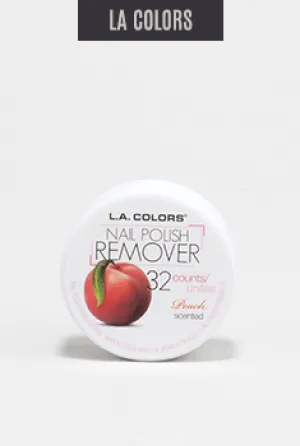 L.A. Colors - Polish Remover Pads - Peach Scent