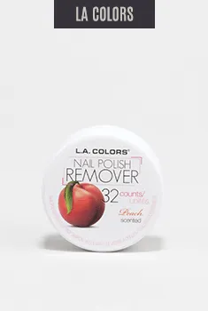 L.A. Colors - Polish Remover Pads - Peach Scent