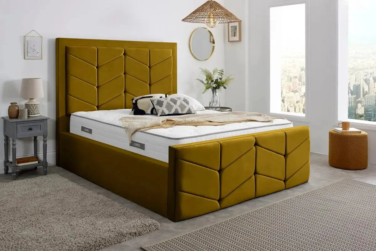Lancaster Upholstered Ottoman Bed