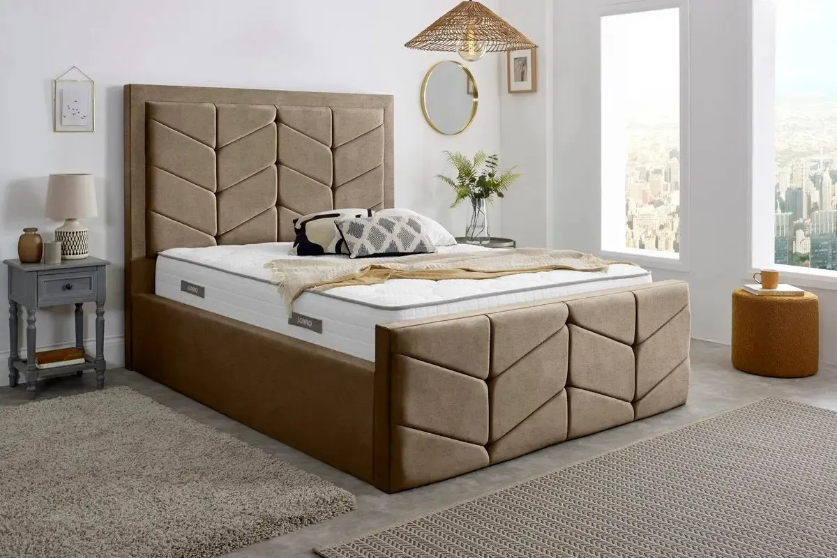 Lancaster Upholstered Ottoman Bed