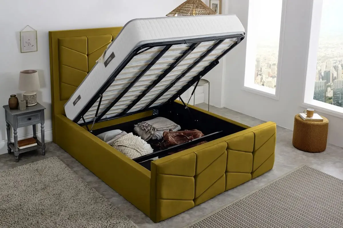 Lancaster Upholstered Ottoman Bed