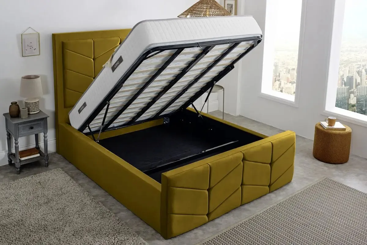 Lancaster Upholstered Ottoman Bed