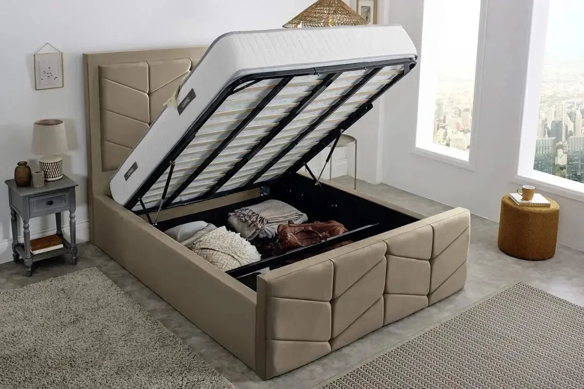 Lancaster Upholstered Ottoman Bed
