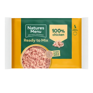 Natures Menu Ready To Mix 100% Chicken Block 400g