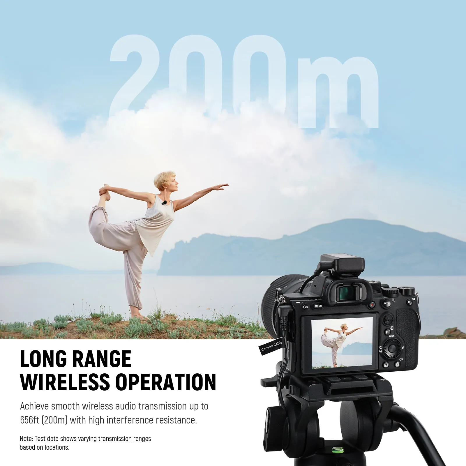 NEEWER CM28 Wireless Lavalier Lapel Microphone
