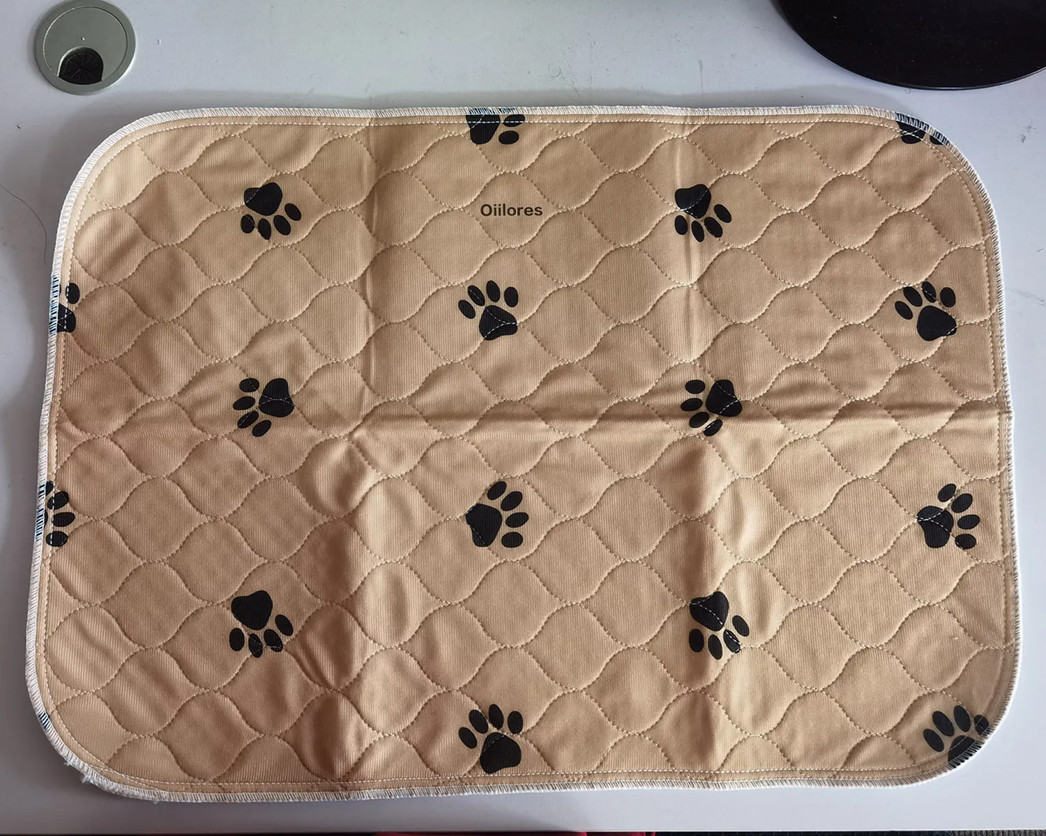 Oiilores Large Pet Cushion, Waterproof Training Pads for Dogs & Reusable Dog Pee Pads