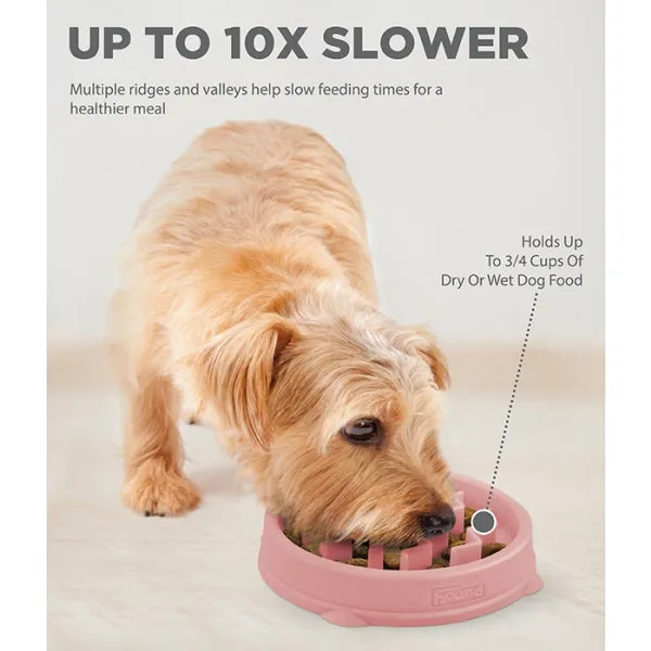 Outward Hound Fun Feeder Wave Pink