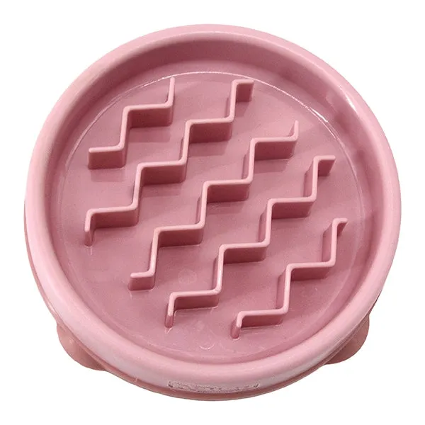 Outward Hound Fun Feeder Wave Pink