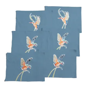 Papiko Malachite Kingfisher Table Mats