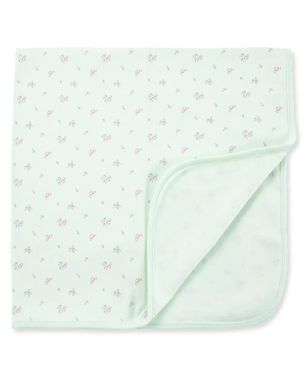 Petite Rose Receiving Blanket