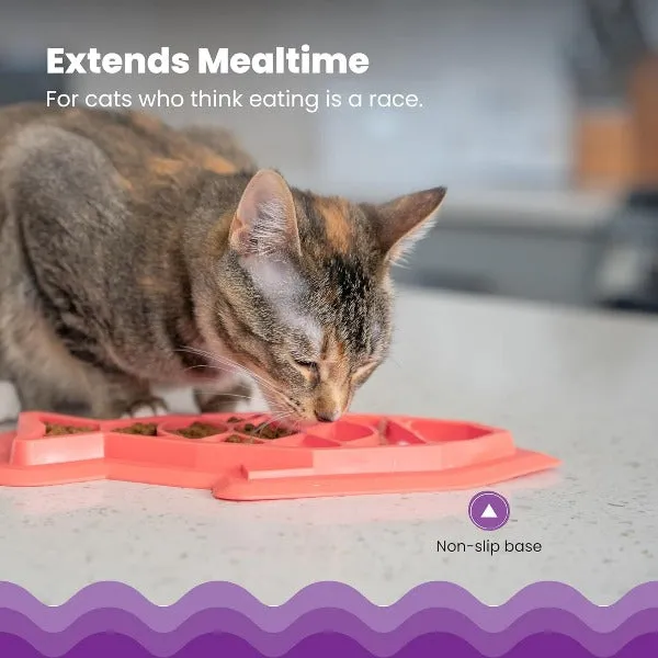 Petstages Fishie Mat Slow Feeder for Cats