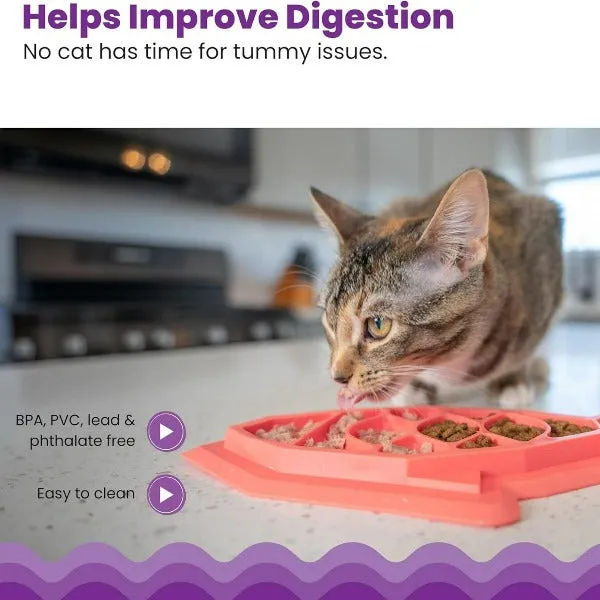 Petstages Fishie Mat Slow Feeder for Cats
