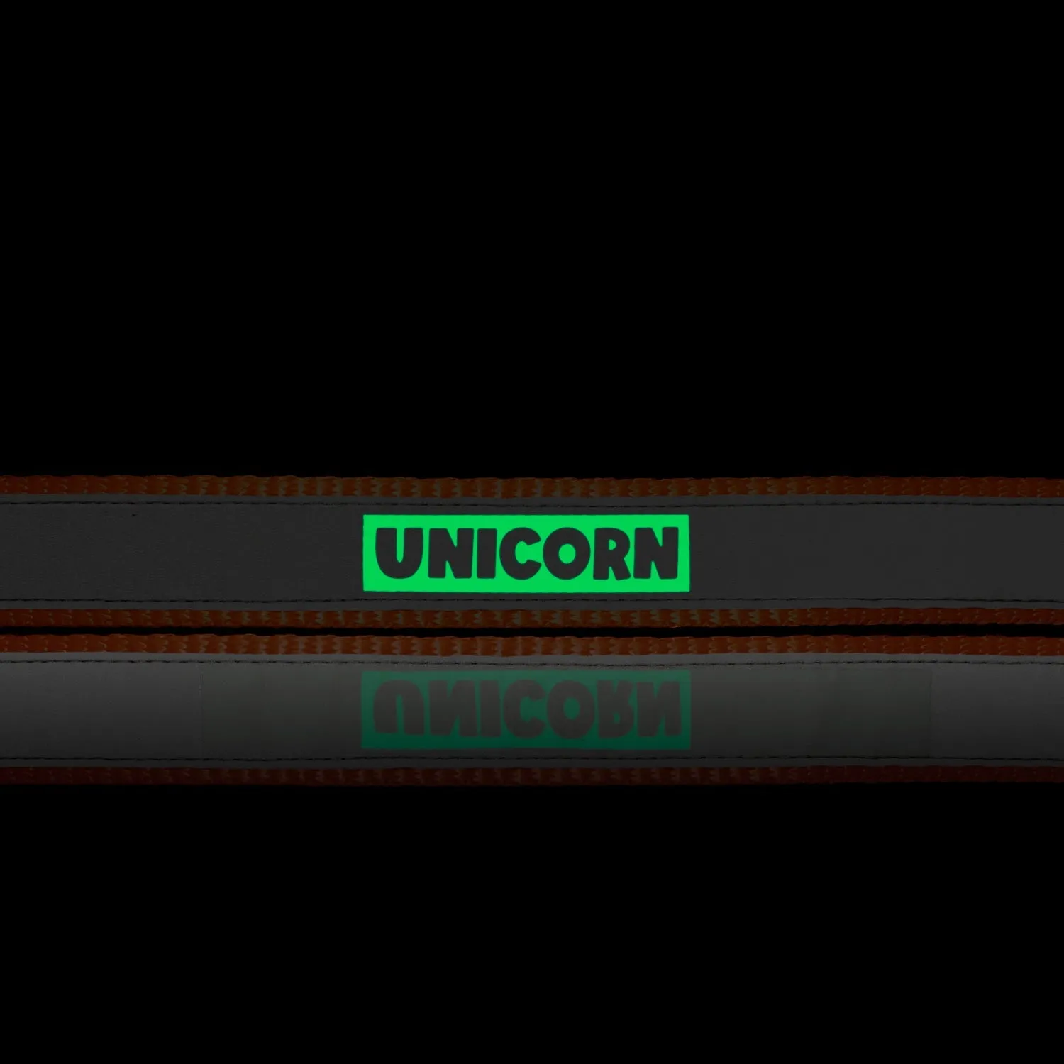 "Unicorn" Night Glow Printed Reflective Nylon Neck Belt Collar for Dogs