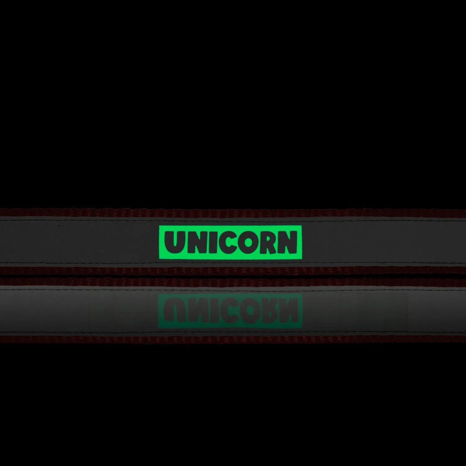 "Unicorn" Night Glow Printed Reflective Nylon Neck Belt Collar for Dogs