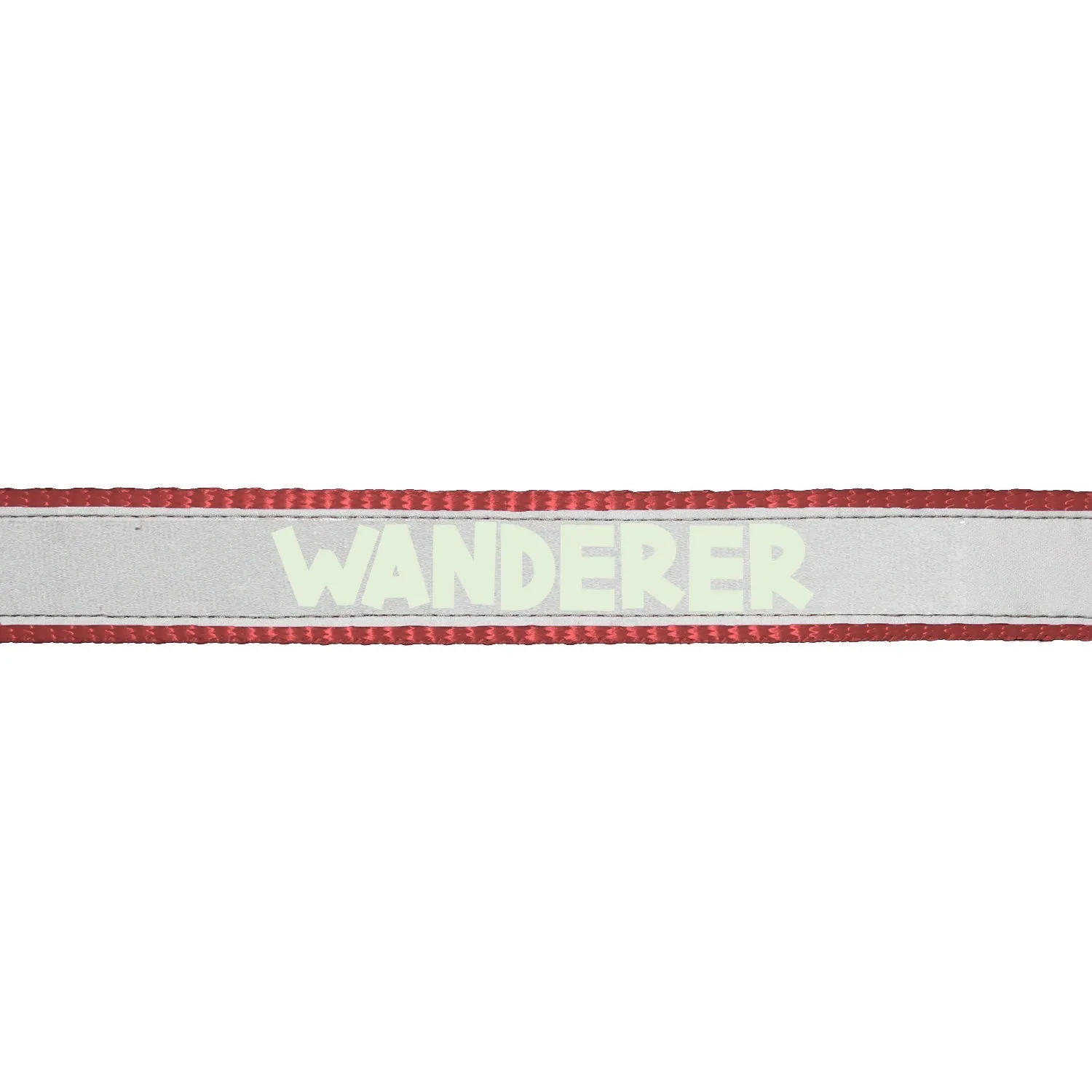 "Wanderer" Night Glow Printed Reflective Nylon Neck Belt Collar for Dogs