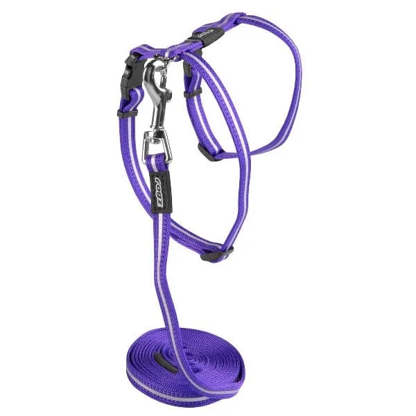 Rogz AlleyCat Harness & Lead Set