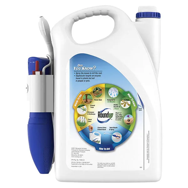 Roundup® Weed & Grass Killer III,  Ready-to-Use, Comfort Wand (1.1 Gallon)