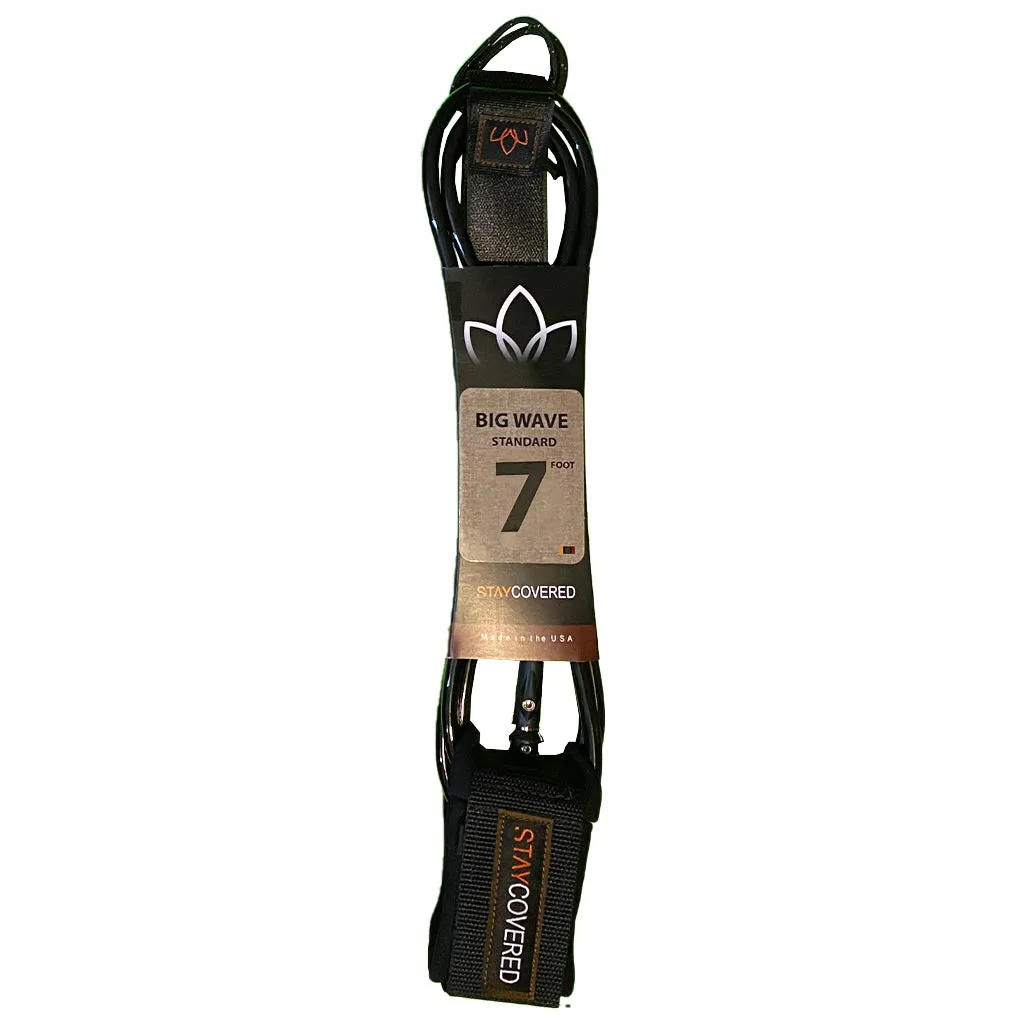 Stay Covered Big Wave Standard Surf Leash - 7'x5/16