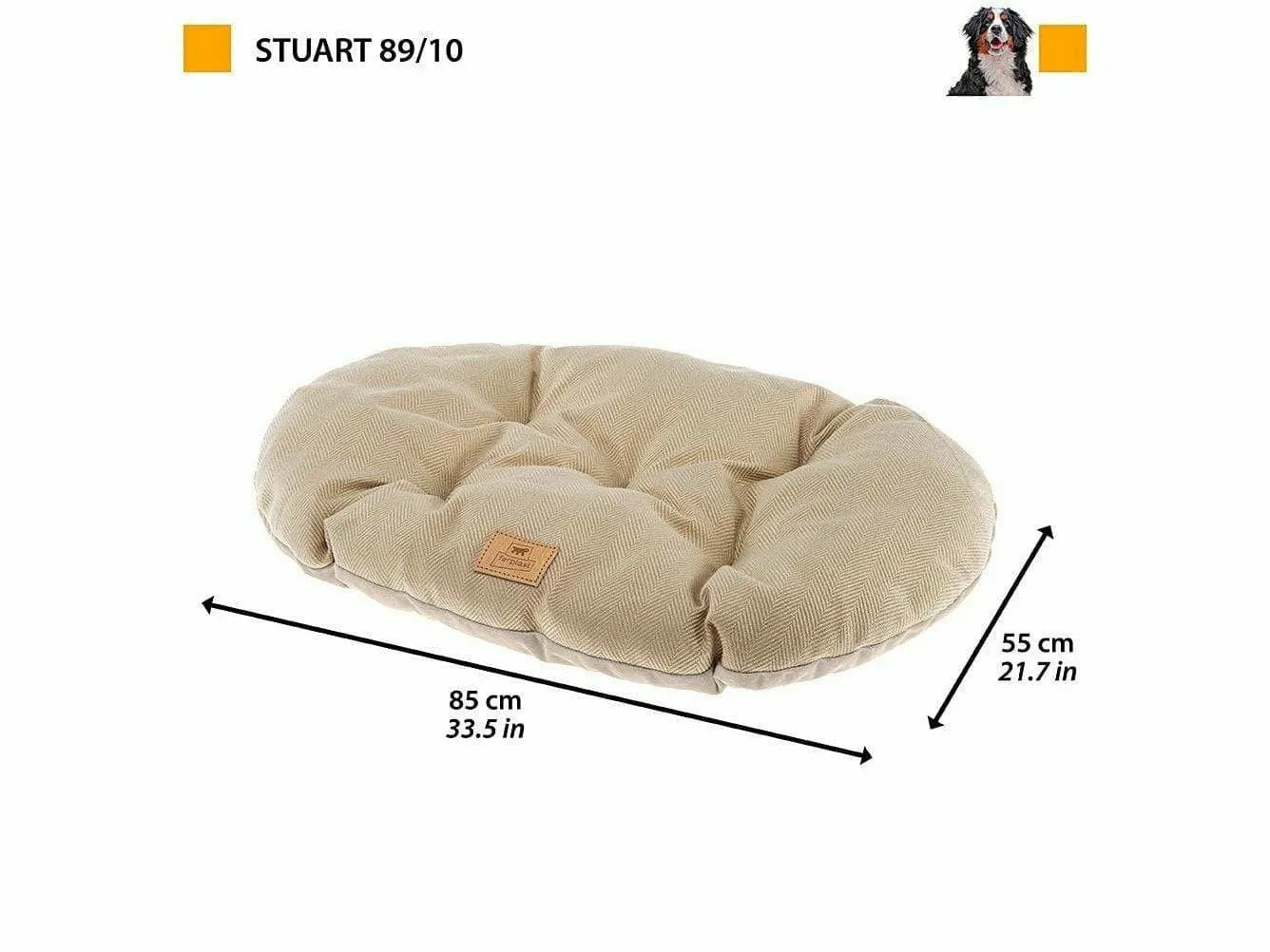 STUART 89/10 CUSCINO BEIGE