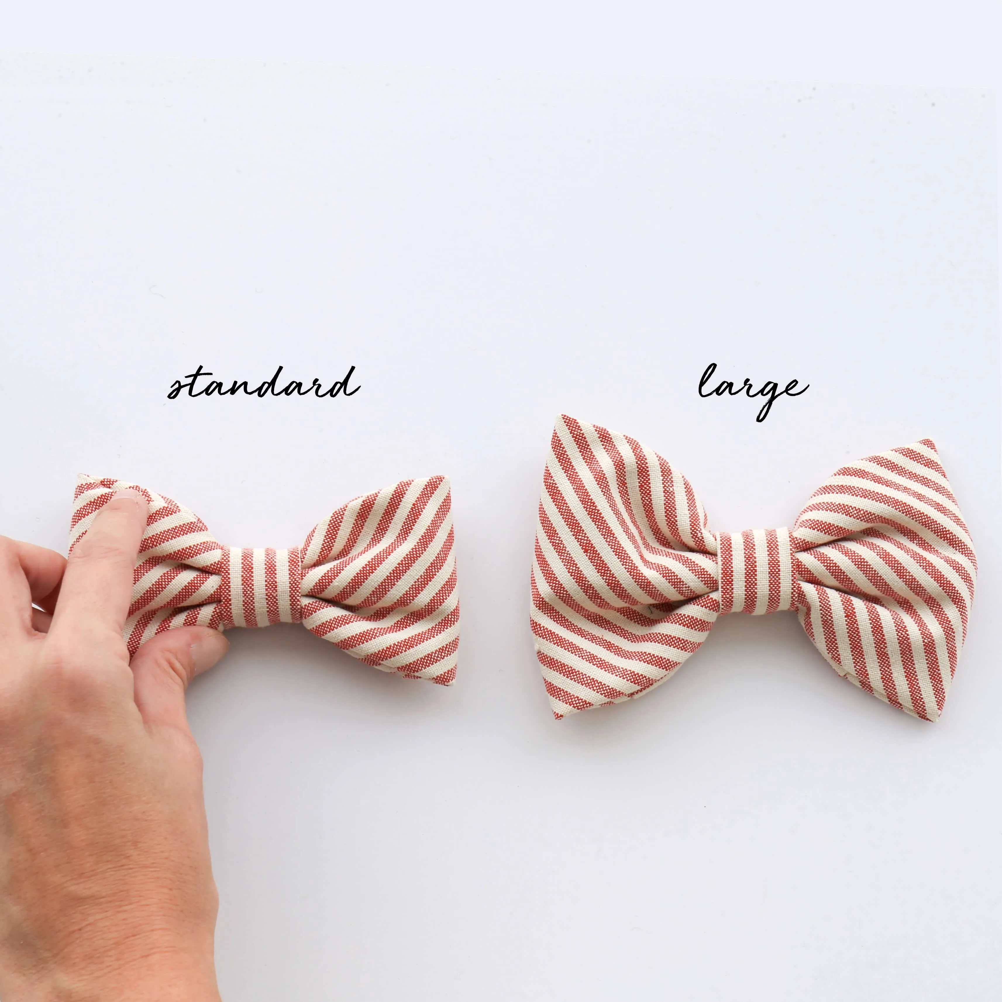 THE FOGGY DOG | Charcoal Stripe Bow Tie