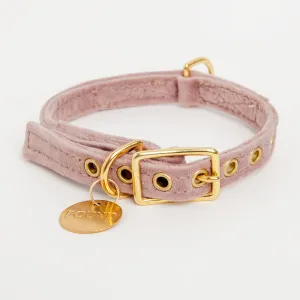 Velvet Collar in Rose (FINAL SALE)