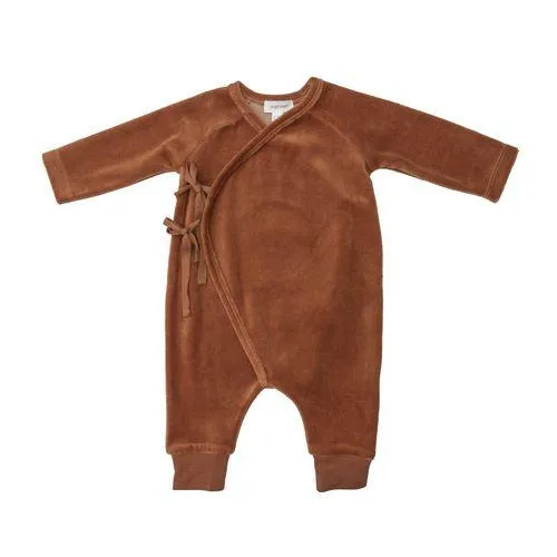 Wrap Coverall | Mocha Bisque | Angel Dear